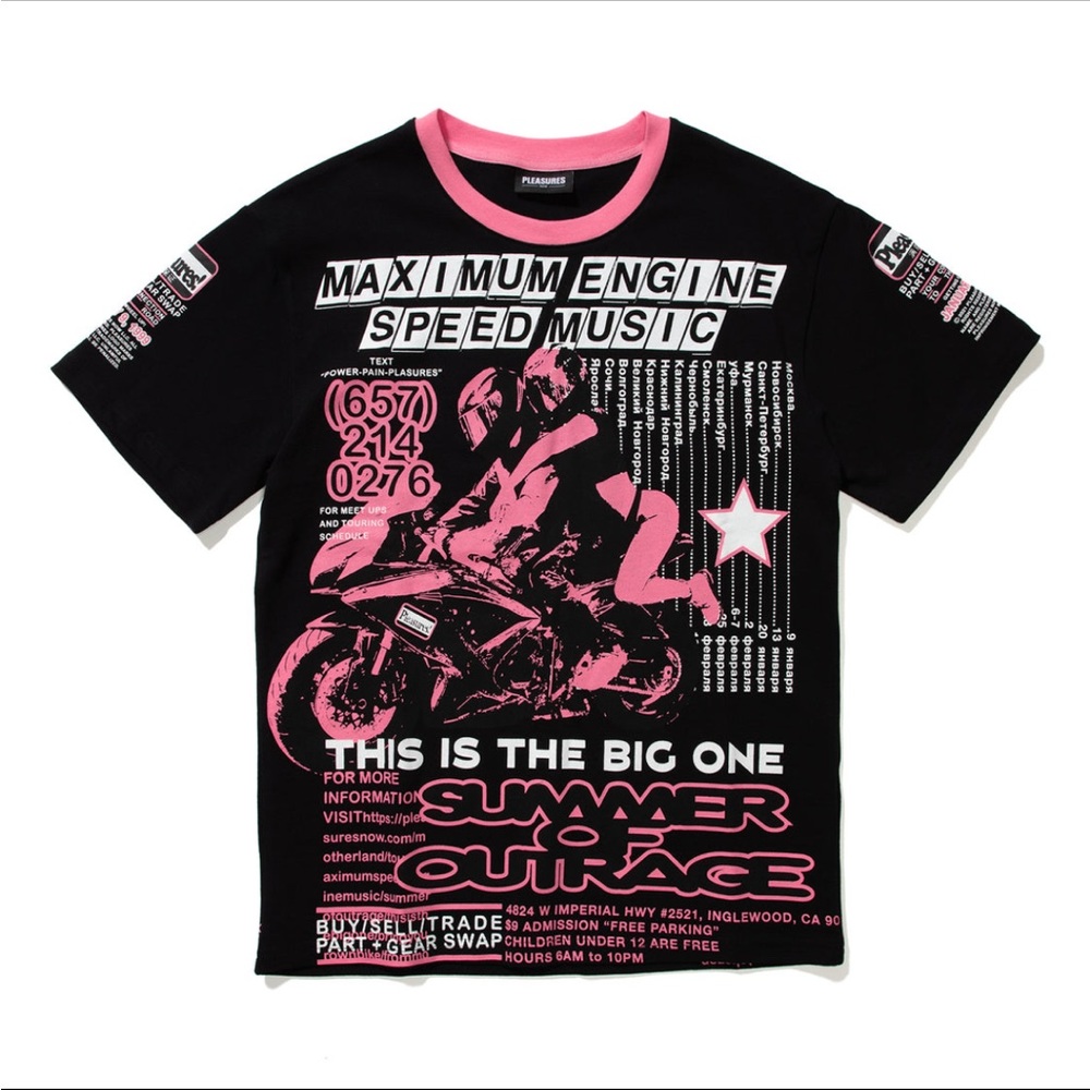 Pleasures T-shirt never worn